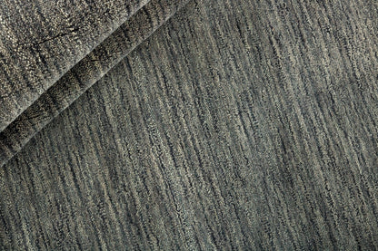 Vloerkleed MOMO Rugs Panorama Uni Rond Dark Grey