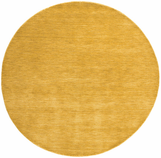Vloerkleed MOMO Rugs Panorama Uni Rond Gold