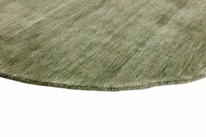 Vloerkleed MOMO Rugs Panorama Uni Rond Green