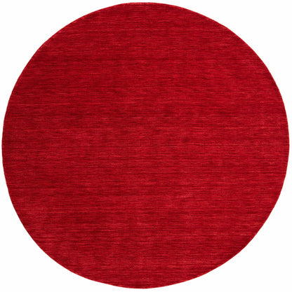 Vloerkleed MOMO Rugs Panorama Uni Rond Red