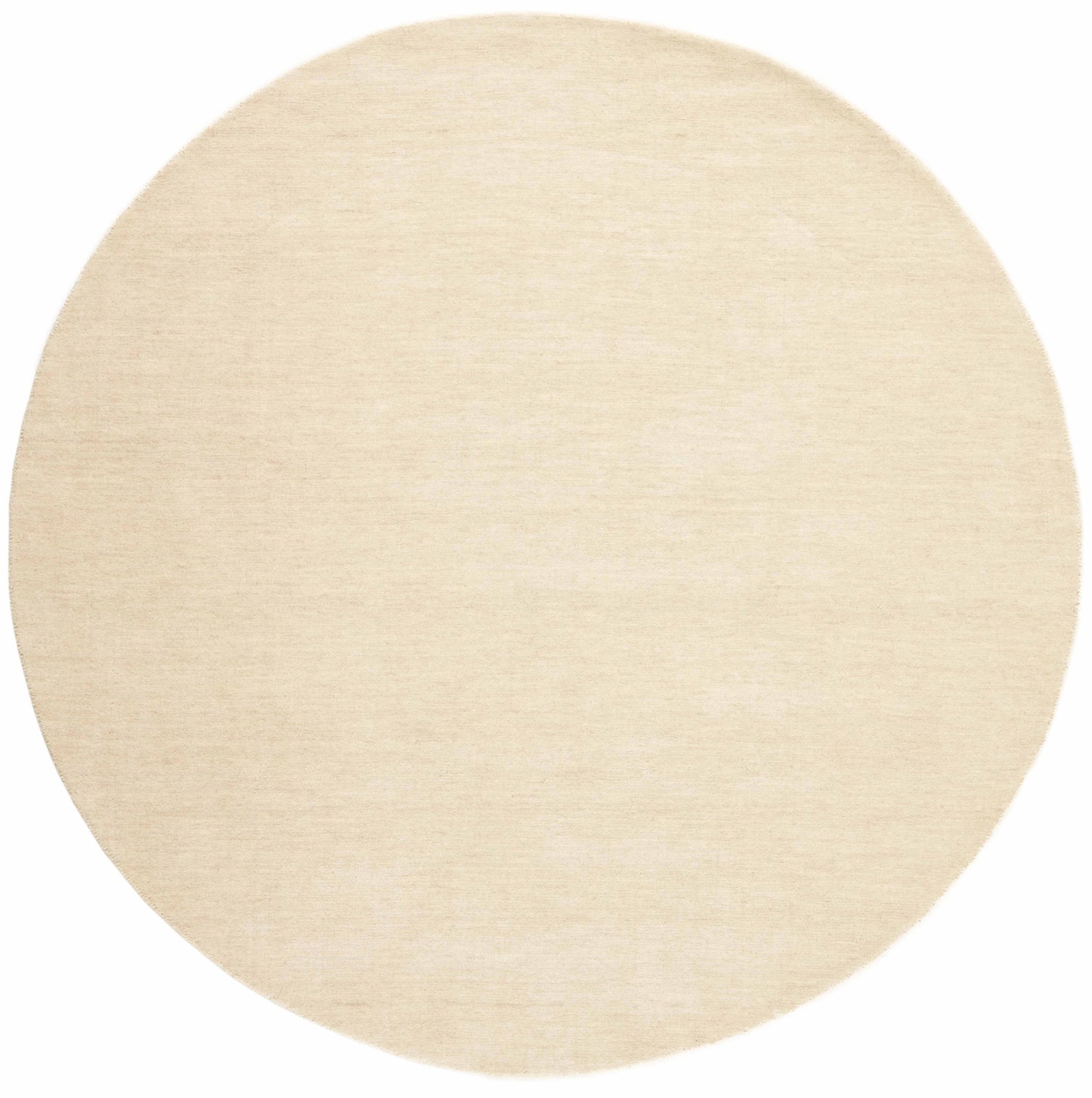 Vloerkleed MOMO Rugs Panorama Uni Rond White