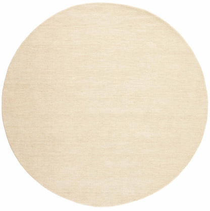 Vloerkleed MOMO Rugs Panorama Uni Rond White