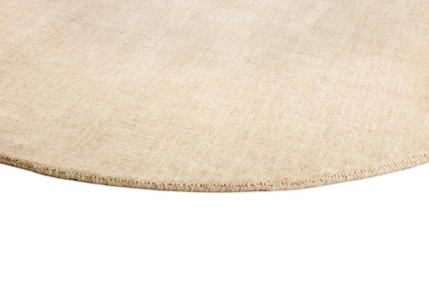 Vloerkleed MOMO Rugs Panorama Uni Rond White