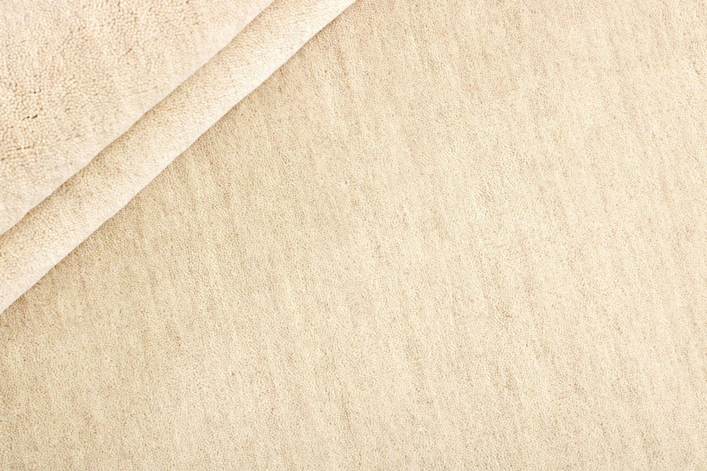 Vloerkleed MOMO Rugs Panorama Uni Rond White