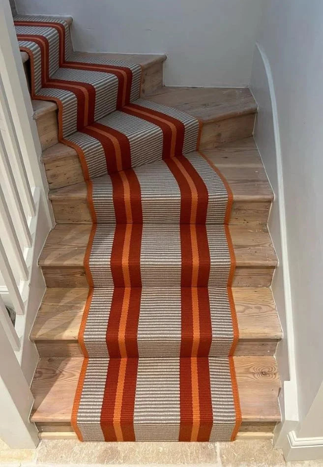 Traploper Hartley & Tissier Stripes Transat 29 Tangerine