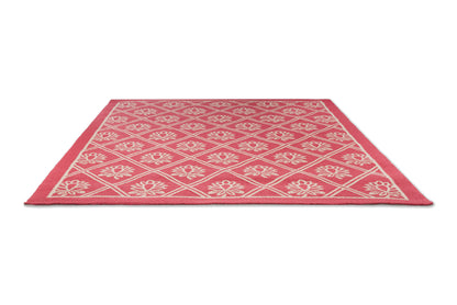 Vloerkleed Laura Ashley Porchester Poppy Red Outdoor