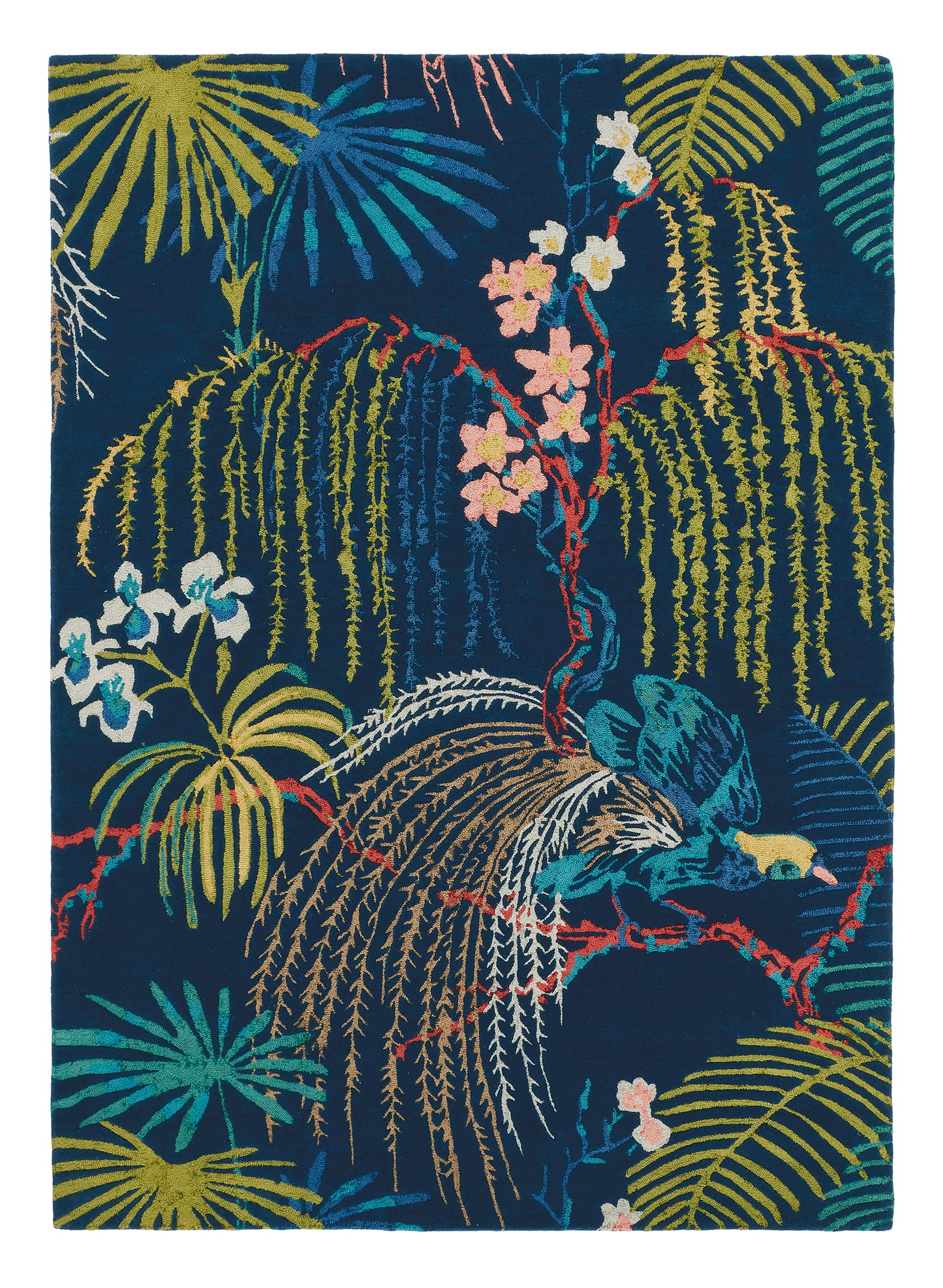 Vloerkleed Sanderson Rain Forest tropical nights 50708
