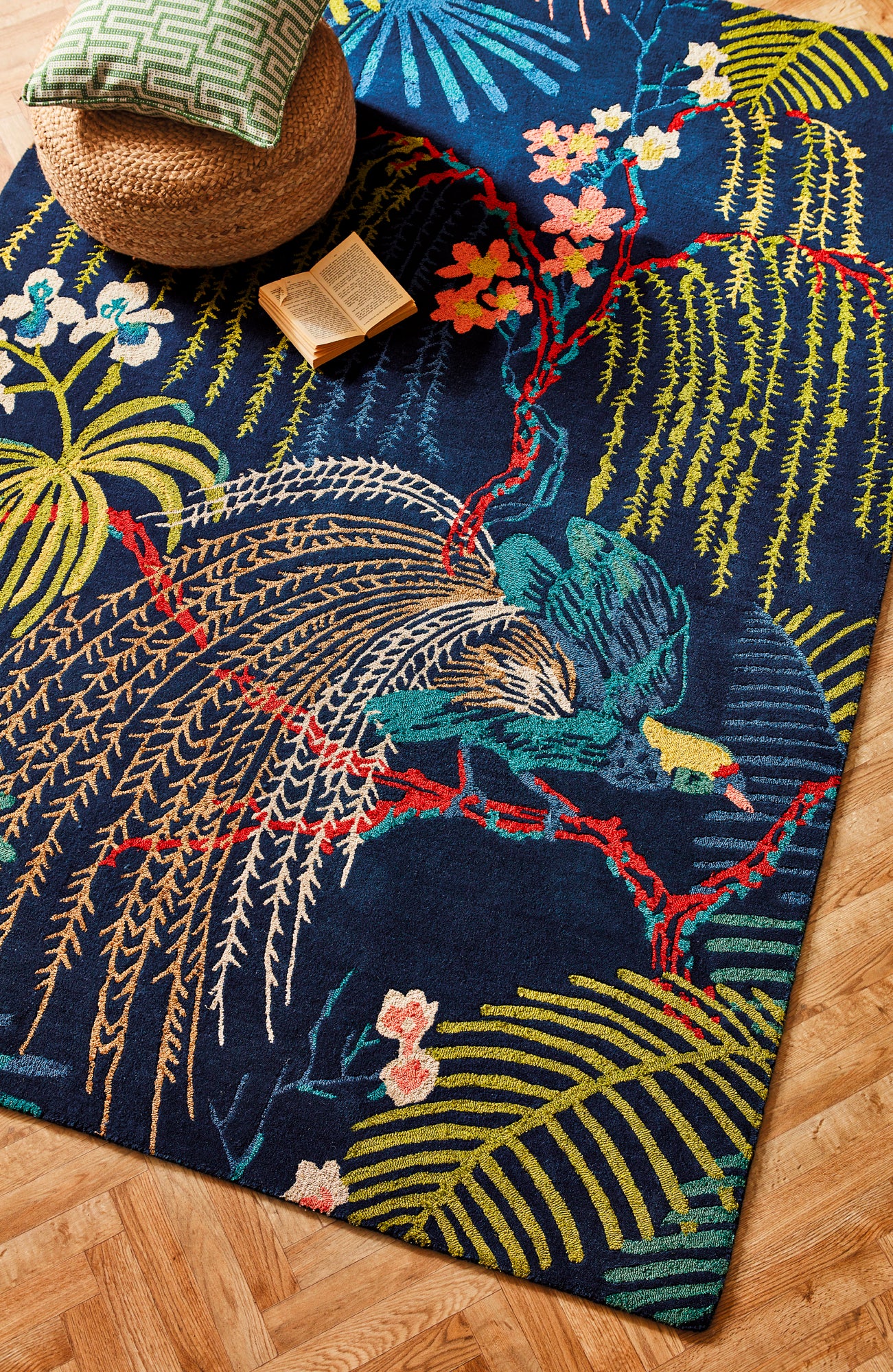 Vloerkleed Sanderson Rain Forest tropical nights 50708
