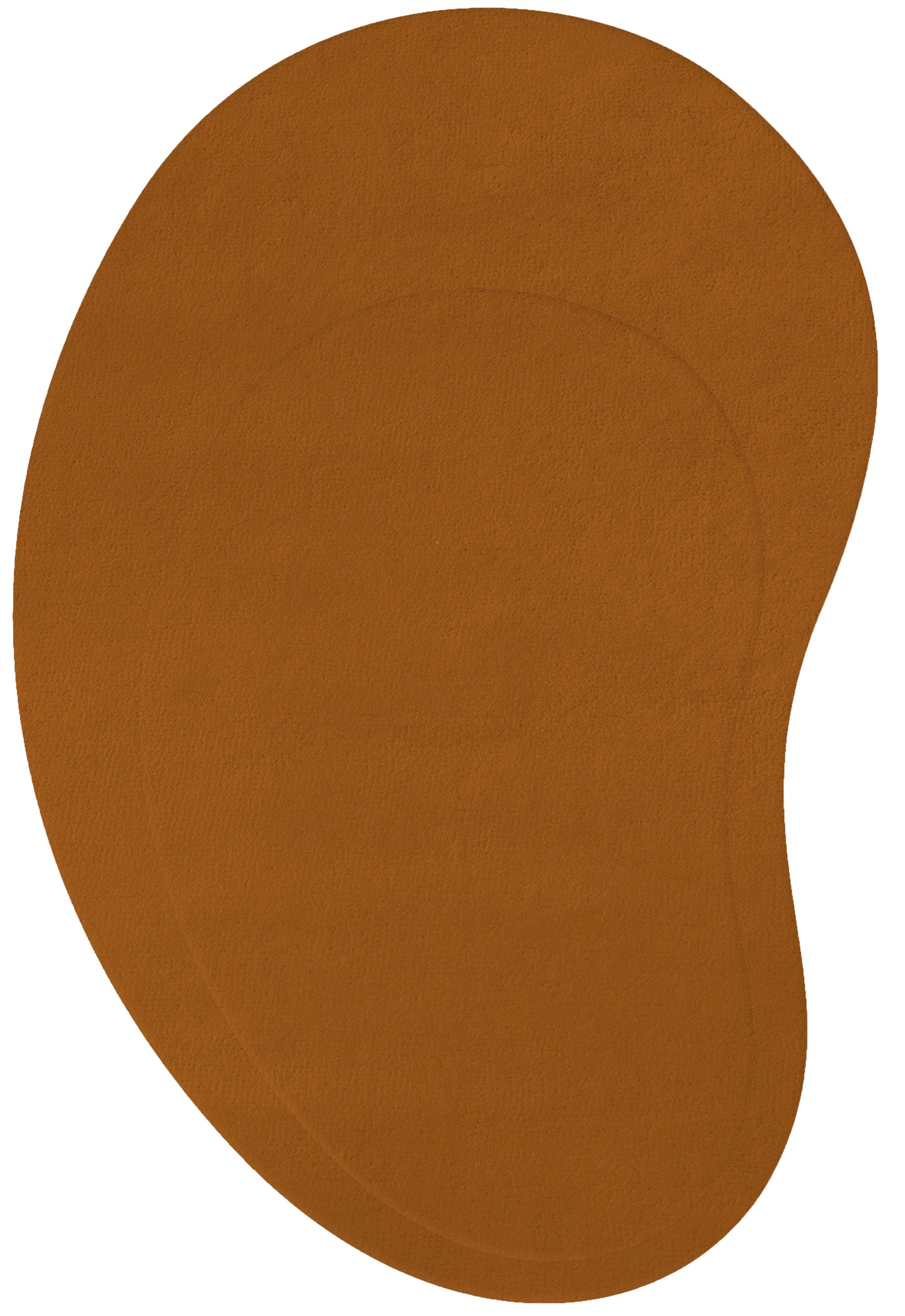Vloerkleed Layered Residue Wool Rug Dark Ochre
