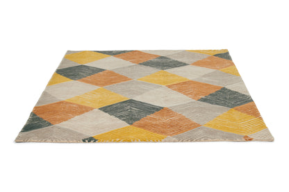 Laagpolig vloerkleed Harlequin Rhythm Saffron 40906