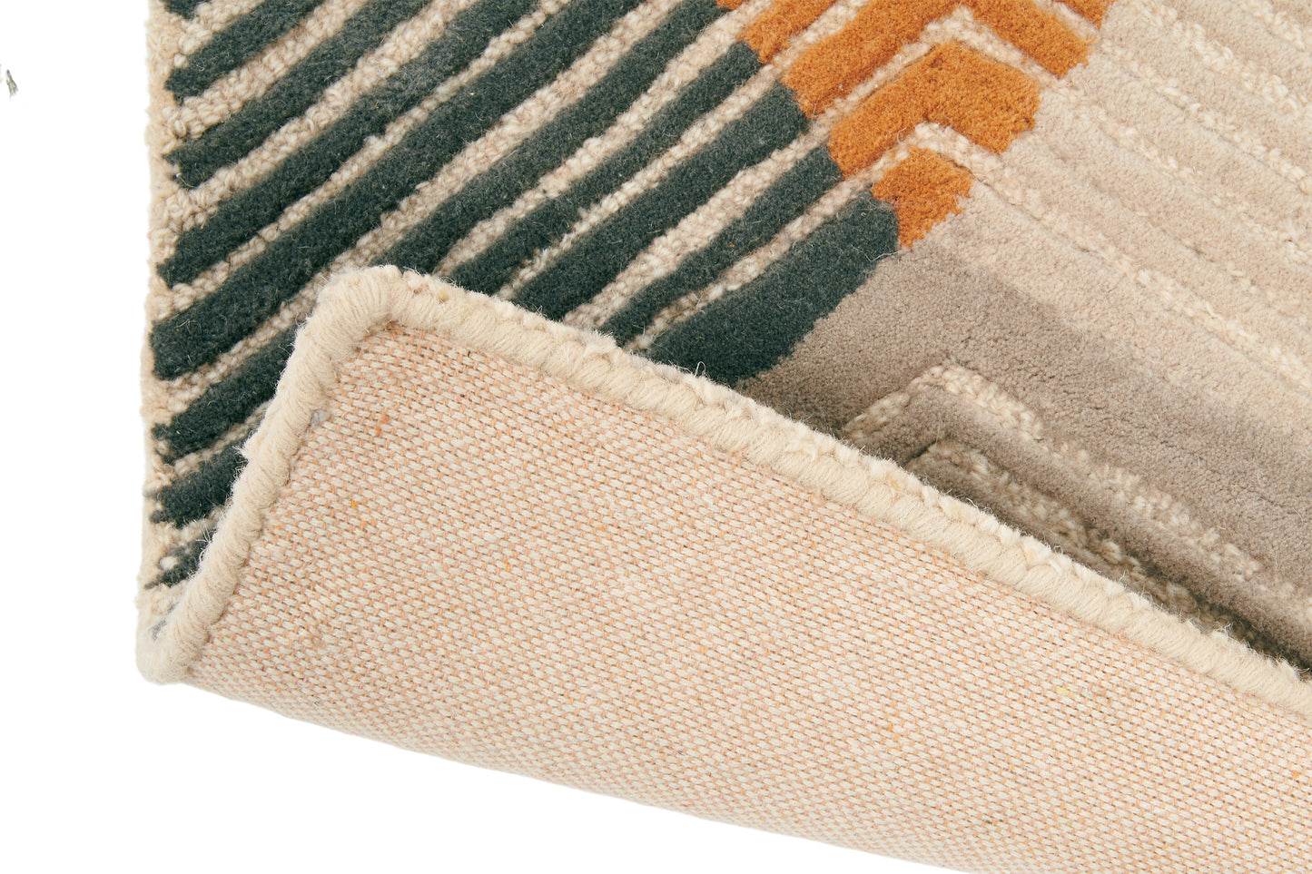 Laagpolig vloerkleed Harlequin Rhythm Saffron 40906