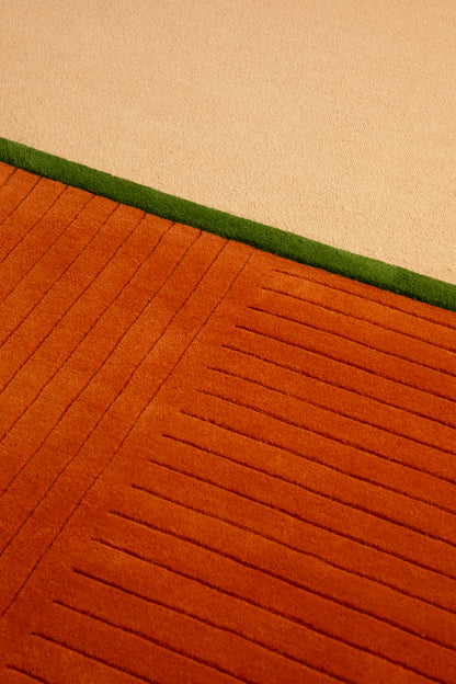 Vloerkleed Brink en Campman Decor Rhythm Tangerine 098003
