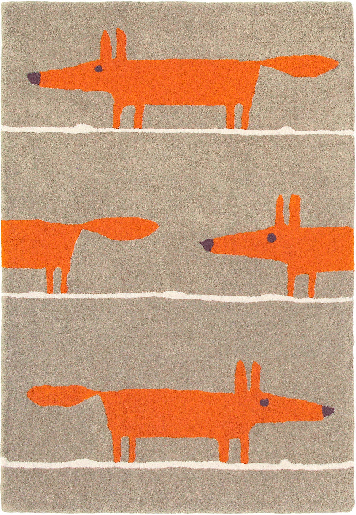 Vloerkleed Scion Mr Fox Cinnamon 025303 – bovenaanzicht