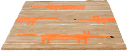 Vloerkleed Scion Mr Fox Cinnamon 025303 – detailfoto