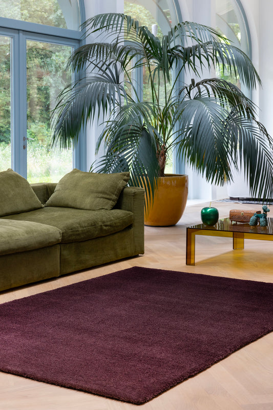 Vloerkleed Brink en Campman Shade Low Plum-fig 010100
