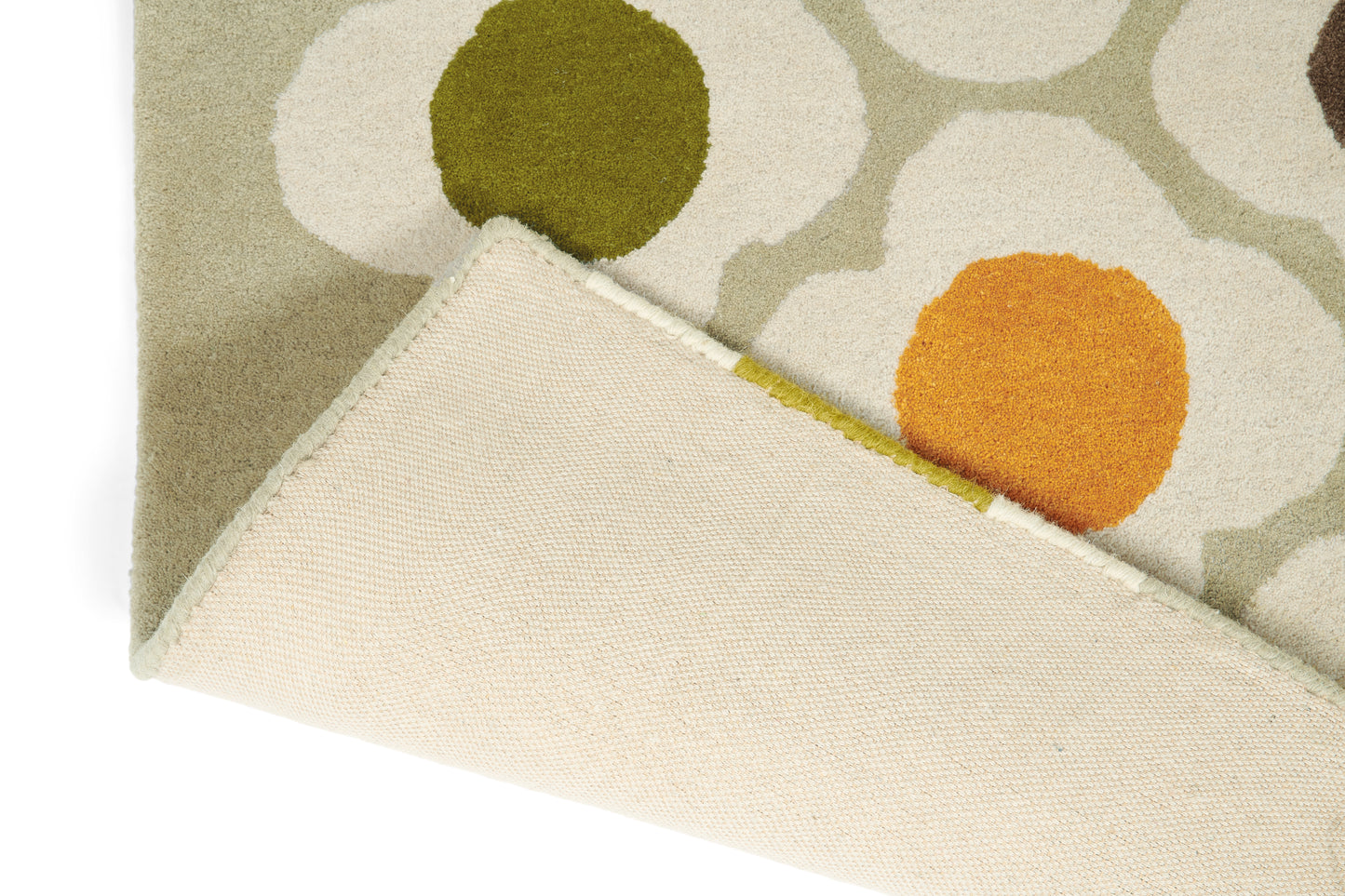Laagpolig vloerkleed Orla Kiely Spot Flower Multi 60404
