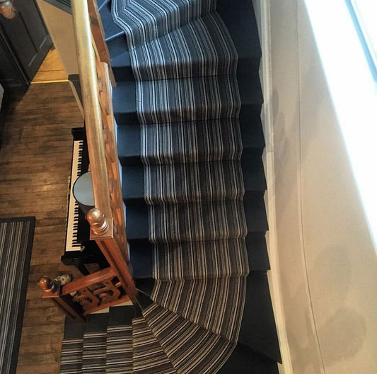 Traploper Hartley & Tissier Stripes Multi Grey