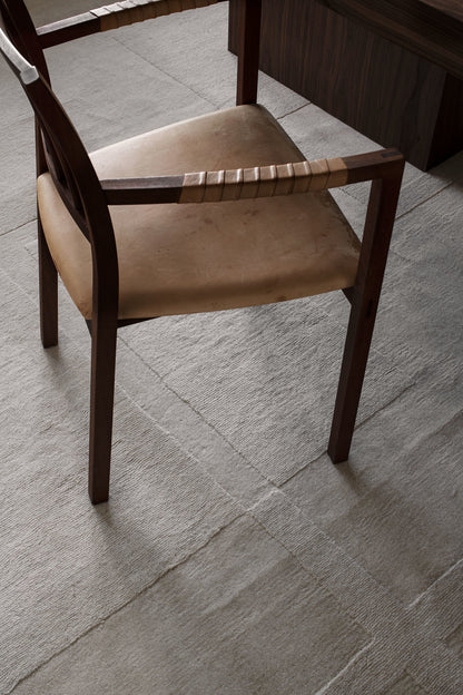Vloerkleed Layered Swedish Grace Wool Rug Oatmeal