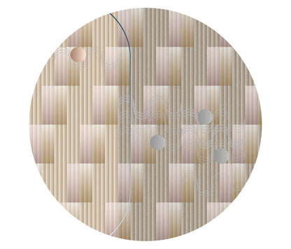 Laagpolig vloerkleed Moooi Carpets Swell Citrine