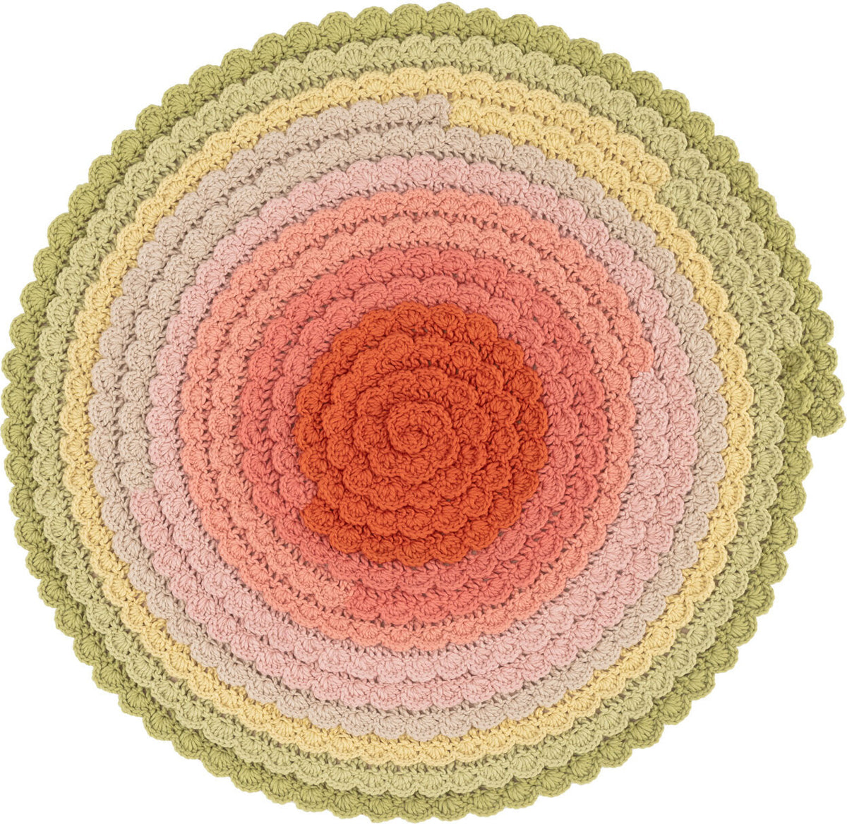 Volledig Swirl vloerkleed in Spring