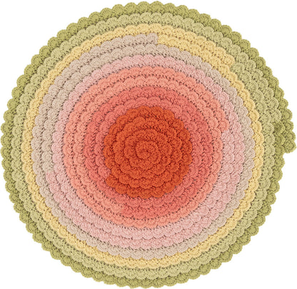 Volledig Swirl vloerkleed in Spring