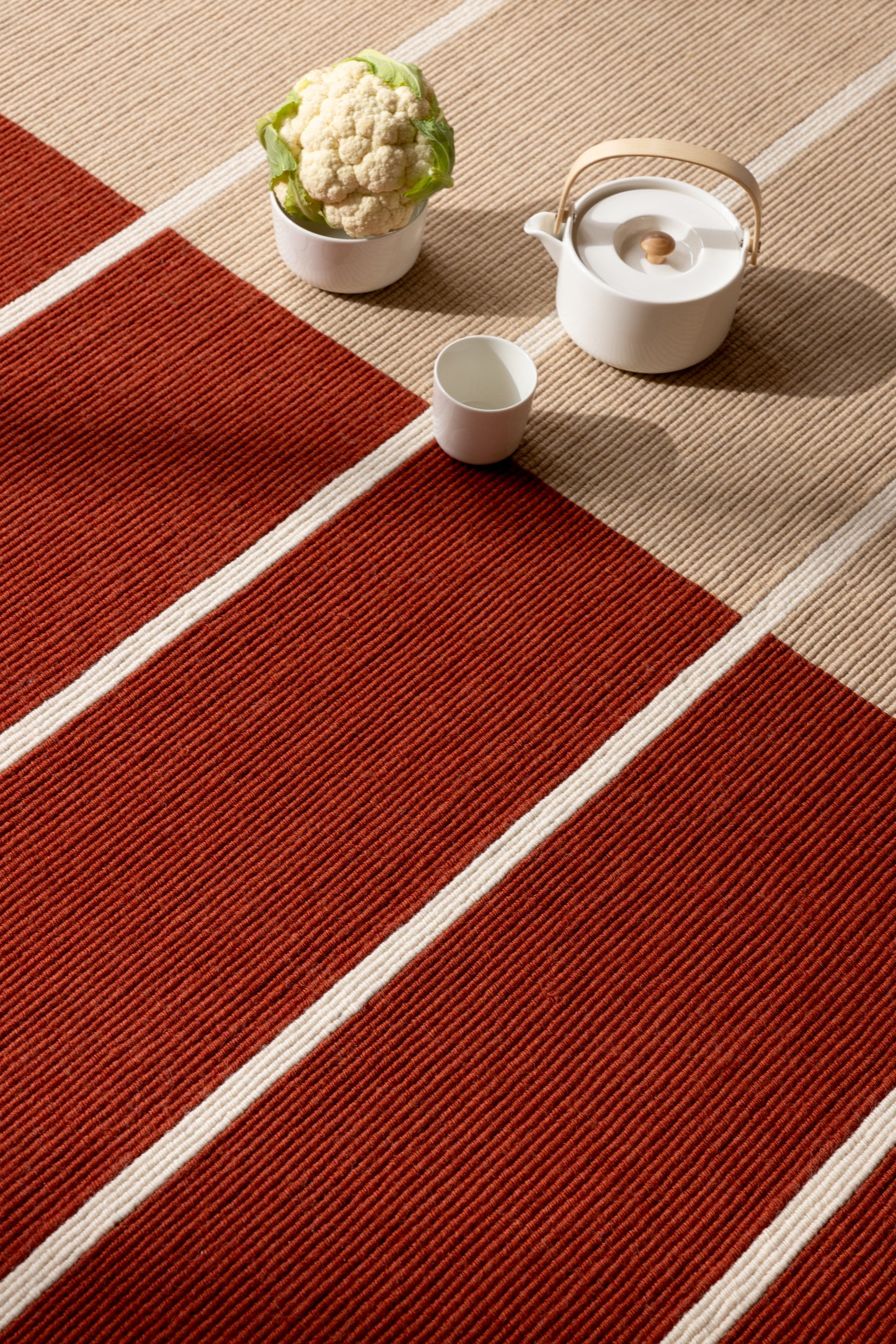 Vloerkleed Marimekko Tiibet Burnt Orange 132803