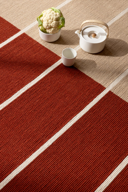 Vloerkleed Marimekko Tiibet Burnt Orange 132803