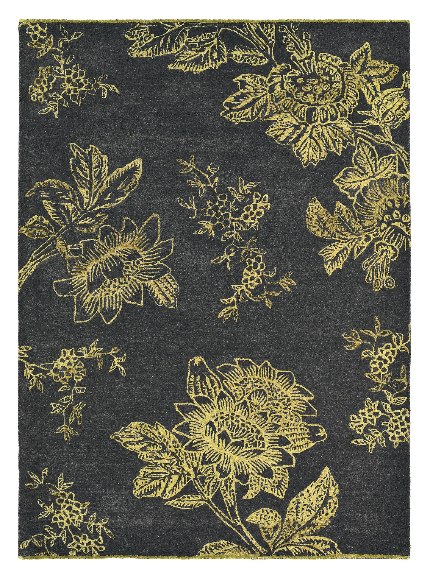 Laagpolig vloerkleed Wedgwood Tonquin Charcoal 37005