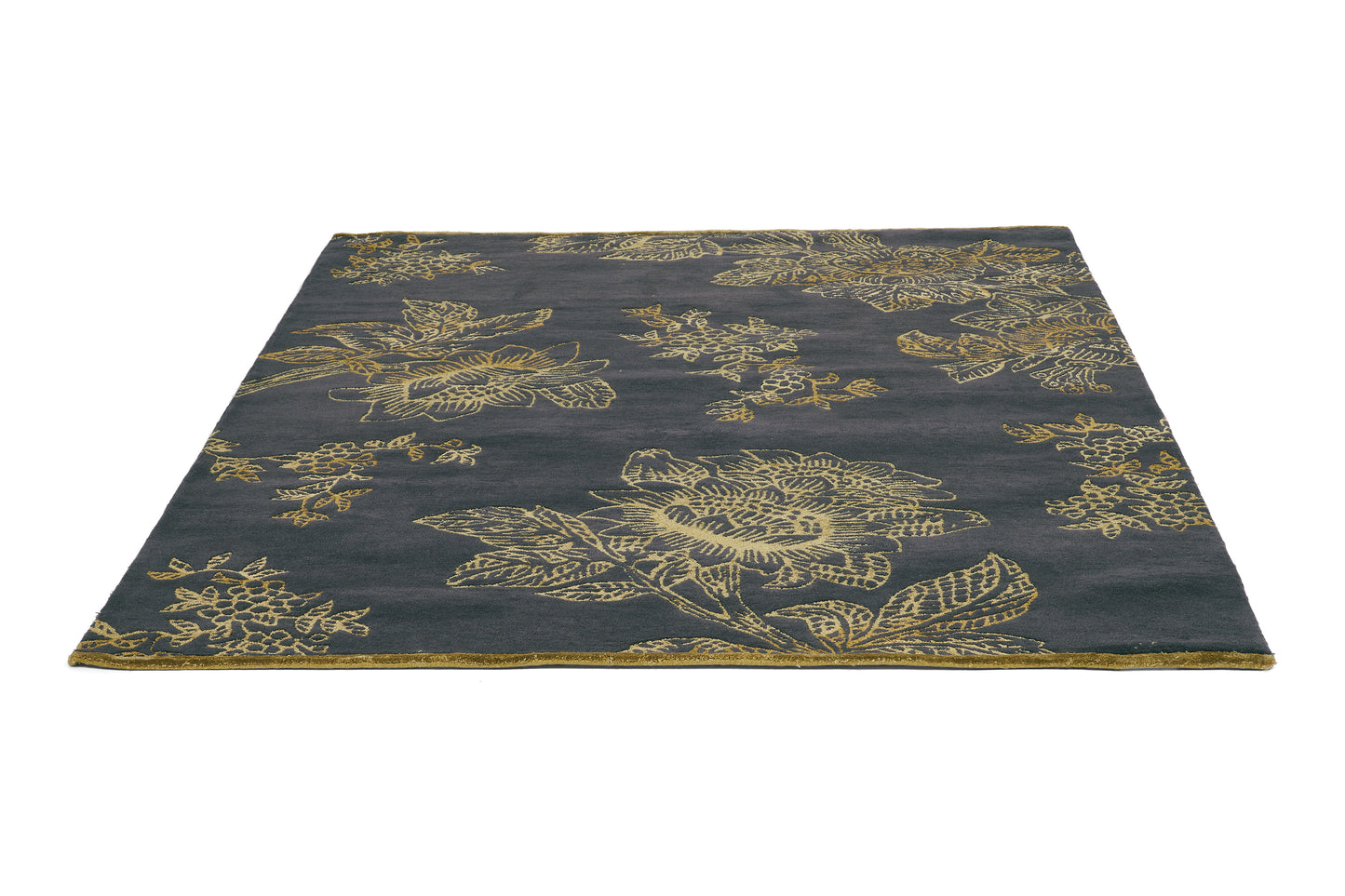 Laagpolig vloerkleed Wedgwood Tonquin Charcoal 37005