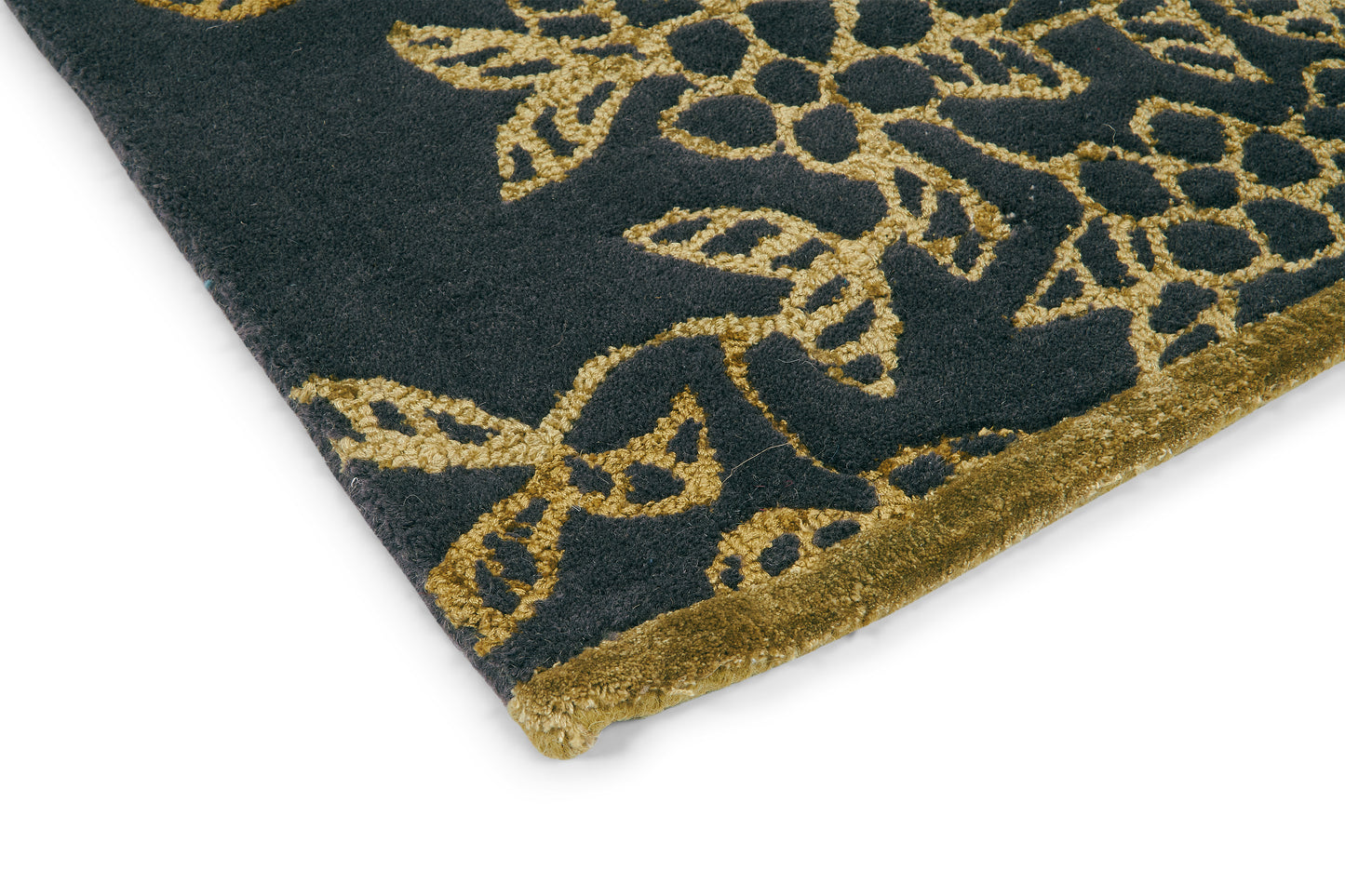 Laagpolig vloerkleed Wedgwood Tonquin Charcoal 37005