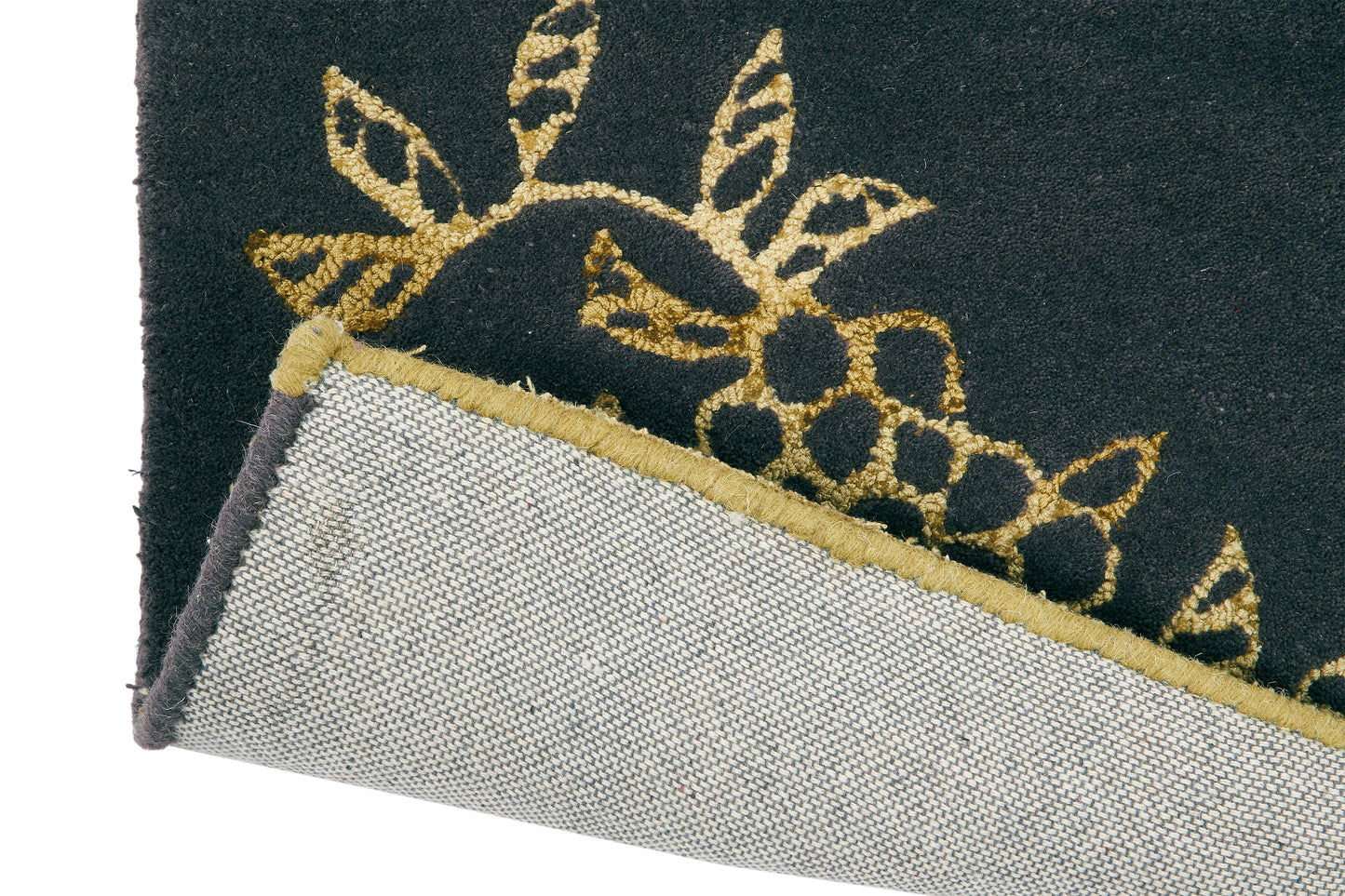 Laagpolig vloerkleed Wedgwood Tonquin Charcoal 37005