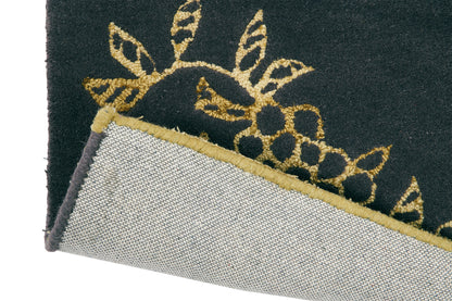 Laagpolig vloerkleed Wedgwood Tonquin Charcoal 37005