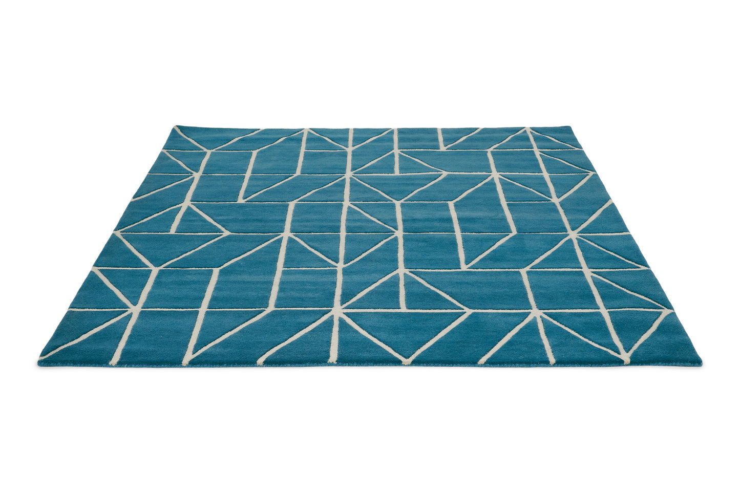 Laagpolig vloerkleed Scion Viso Denim 24008
