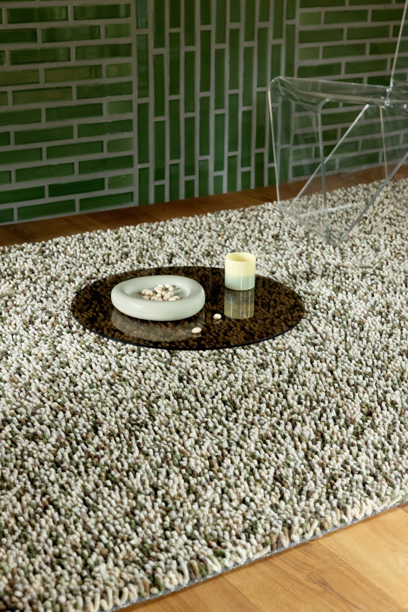 Vloerkleed Brink en Campman Dots Moss 170537