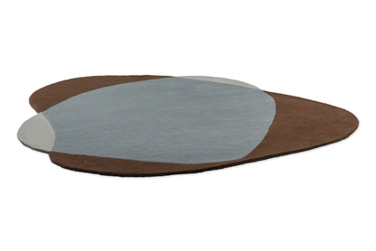 Vloerkleed Brink en Campman Element Chad Brown Blue 087705