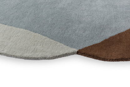 Vloerkleed Brink en Campman Element Chad Brown Blue 087705