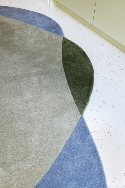 Vloerkleed Brink en Campman Element Chad Grey-Green 087704