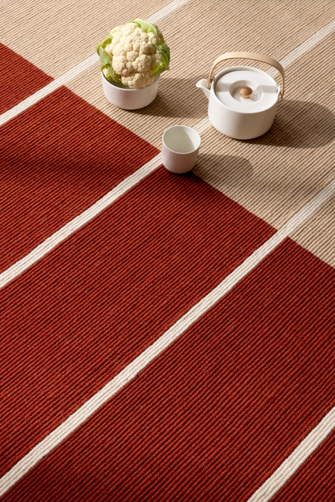 Vloerkleed Marimekko Tiibet Burnt Orange 132803