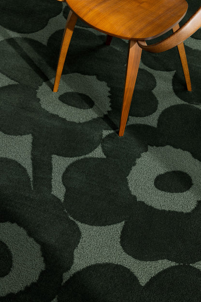 Vloerkleed Marimekko Unikko Dark green 132207