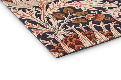 Laagpolig vloerkleed Morris & Co Artichoke Amber Charcoal 127103
