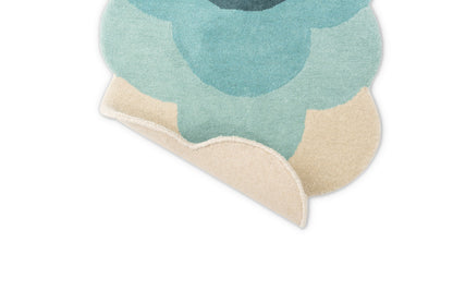 Vloerkleed Orla Kiely Optical Flower Teal 061207