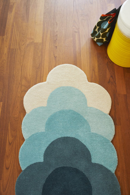 Vloerkleed Orla Kiely Optical Flower Teal 061207