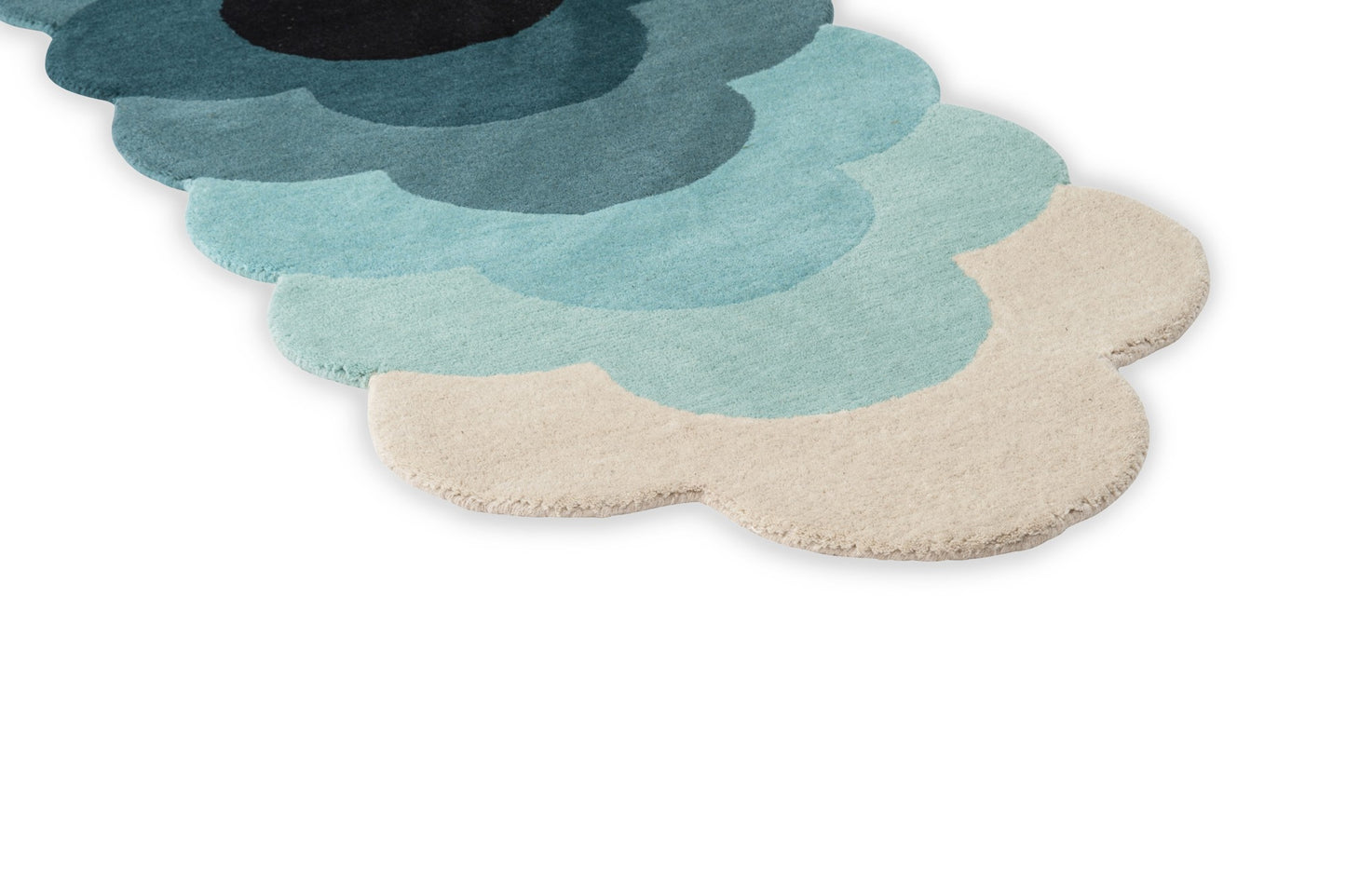 Vloerkleed Orla Kiely Optical Flower Teal 061207