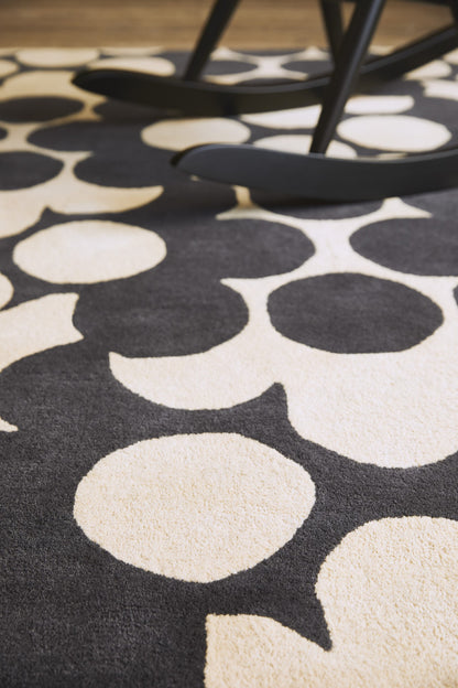 Vloerkleed Orla Kiely Puzzle Flower Slate 060905