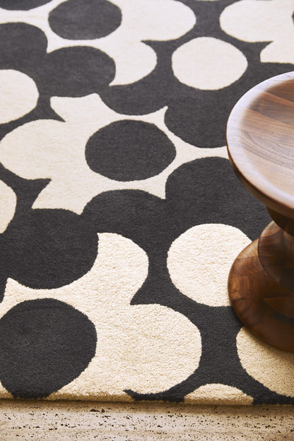 Vloerkleed Orla Kiely Puzzle Flower Slate 060905