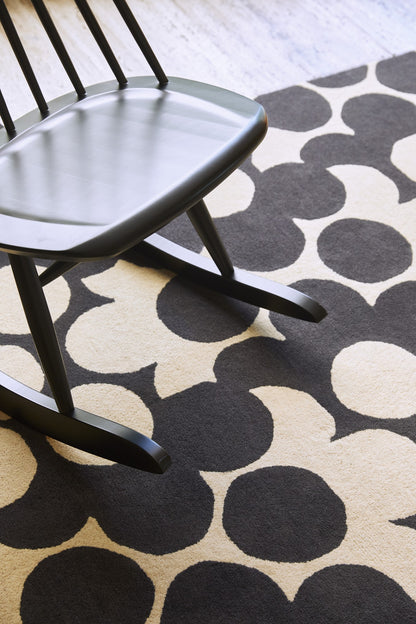 Vloerkleed Orla Kiely Puzzle Flower Slate 060905