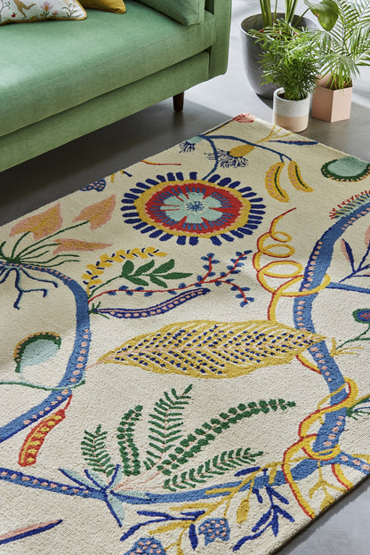 Vloerkleed Scion Jackfruit and the Beanstalk Chai Sage 125706