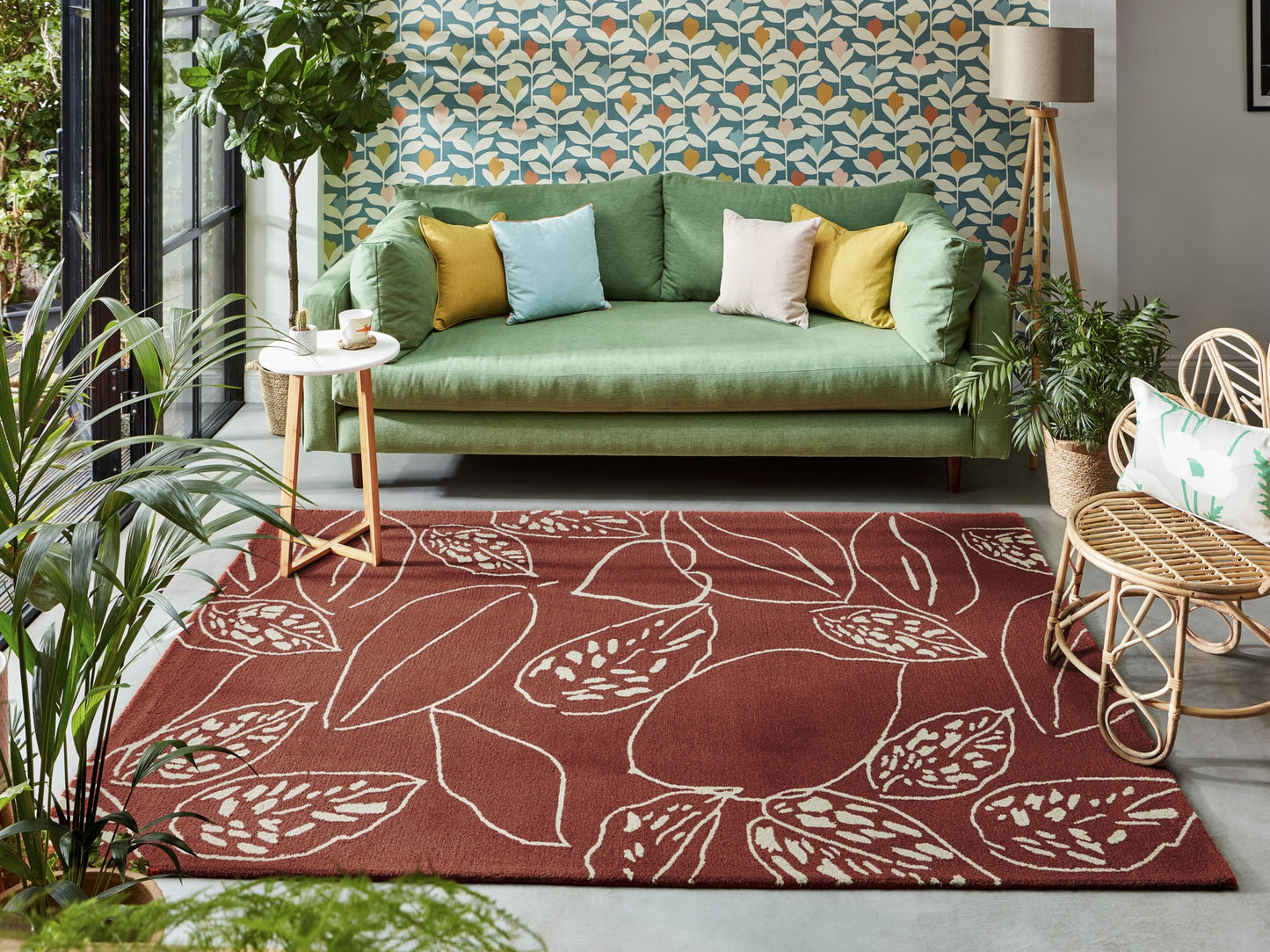 Vloerkleed Scion Orto Rust 125400