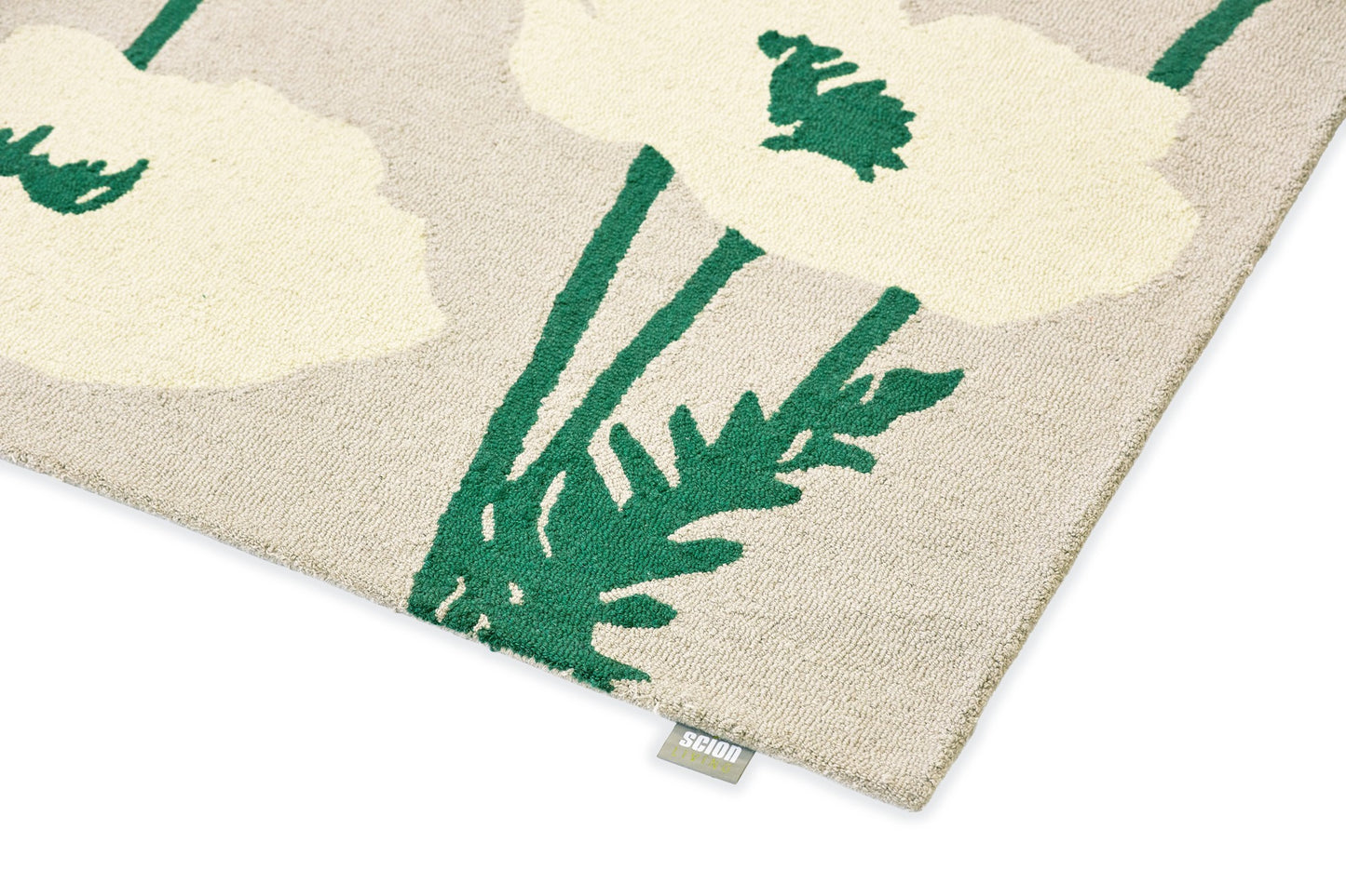 Vloerkleed Scion Poppy Pop Parchment Gecko 124807