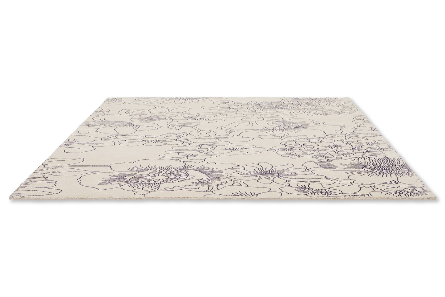 Vloerkleed Ted Baker Linear Floral Blue 162508